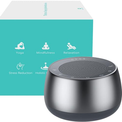 eSynic Electronic Tibetan Singing Bowl for Meditation-USB-C Rechargable | Portable Design-9 Authentic Tibetan Bowl Tones-Pure Sound Quality-30M to 4h 4 Timer-Metal Body for Relaxation Yoga Sleep