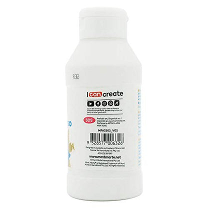 Mont Marte Premium Clear Texture Gesso Acrylic Medium 8.45oz (250ml) - size: 8.45 Fl Oz (Pack of 1)