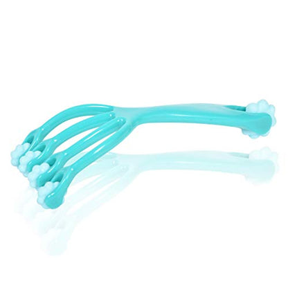BioSwiss Claw Massage Roller, Handheld Muscle Massager with 5 Rotating Heads for Back, Legs, and Shoulder - style: Roller Claw