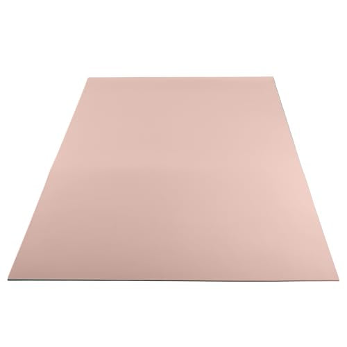 Large Yoga Mat - 6’x4’ Wide Exercise Mat - 8mm Thick Waterproof Non-Slip Workout Mat - Gym Flooring for Home Gym Studio Workouts, Pilates, Stretching and Meditation - Fitness Mat by Wakeman - color: Pink