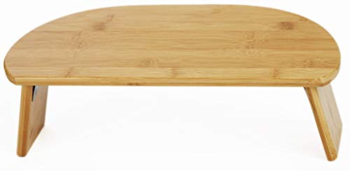 Bamboo Ergonomic Folding Meditation Bench - Seiza Bench - Ideal for Vipassana and Transcendental Meditation