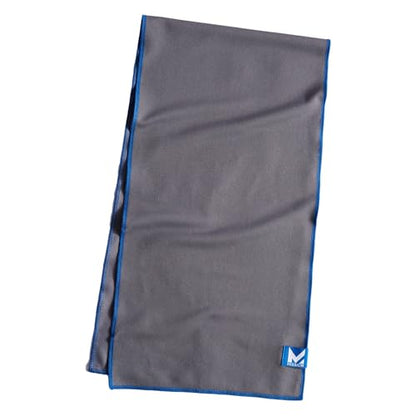 MISSION Max Plus Cooling Towel- Soft, Durable Microfiber - Cools Up to 3 Hours - UPF 50 Sun Protection - Machine Washable - color: Charcoal