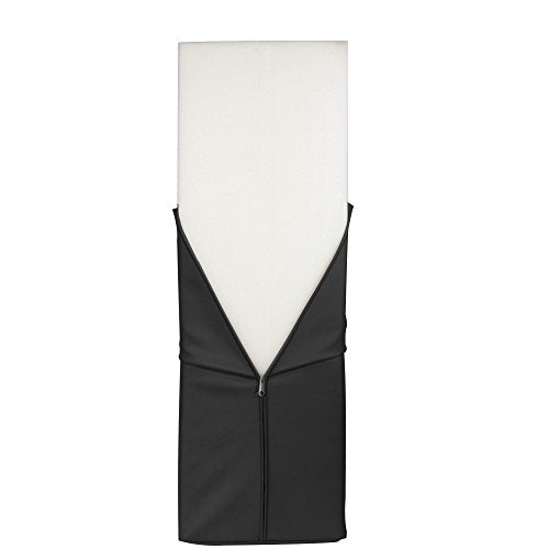 Master Massage 9"x26" Semi-round Massage Bolster -black - color: Black