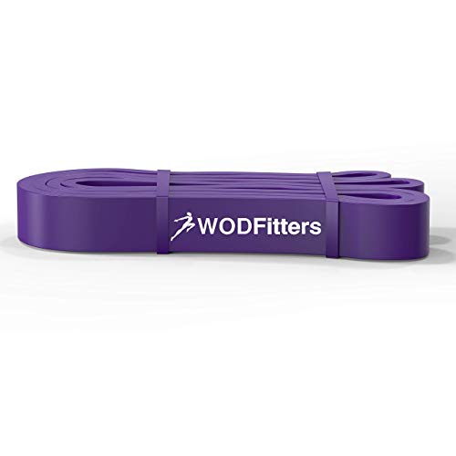 WODFitters Pro Series Pull-Up Assistance Bands – Premium Resistance Loop Bands for Assisted Pull Ups, Muscle Ups, Strength Training & Mobility – Durable Bands for Functional Fitness - color: #3 Purple 40-80 lbs