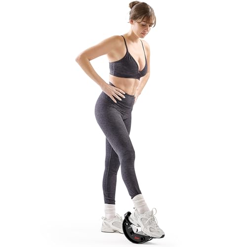 Sunny Health & Fitness Adjustable Calf & Ankle Stretcher | Plantar & Tight Calves Relief, Hamstring & Ankle Strengthener, Mobility & Stretching Device, Fits All Shoe Sizes - color: Black