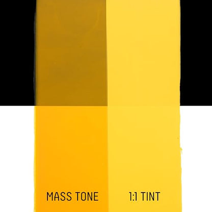 Liquitex Basics Acrylic Fluid Paint, 4-oz Bottle, Cadmium Yellow Deep Hue | Super Versatile, Fine Art Pigments; Fluid Consistency, Vibrant satin colors, Permanent, Lightfast, Water-Resistant Finish - color: Cadmium Yellow Deep Hue, style: 118ml (4-oz)