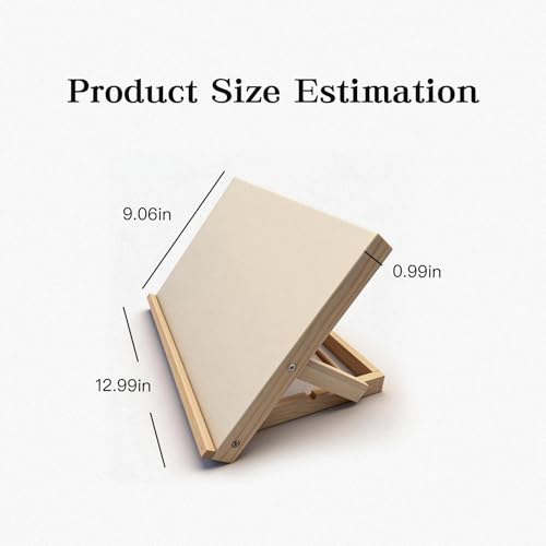 Desktop Easel,Easel for Painting – Adjustable Wooden Stand for Tabletop, Perfect for Artists, Students, and Hobbyists