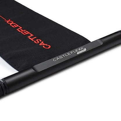 CastleFlexx Mobility and Full Body Strengthening Device - color: 블랙/레드, size: Standard 5'0 - 5'8
