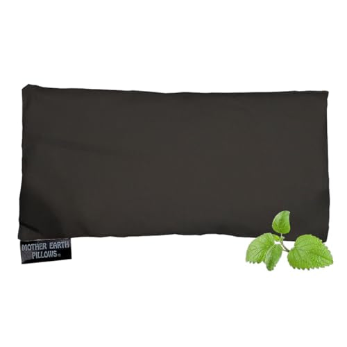Mother Earth Pillows Therapeutic Eye Pillow (Black - Relieve Herbal Blend) - color: Black - Relieve Herbal Blend