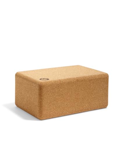 Manduka Yoga Block - Fine-Grain Block, Yoga Equipment, Home Gym Accessory, Pilates Tool, Lightweight for Travel, Extra Firm Workout Accessory with Comfortable Edges - size: 4" x 6" x 9"