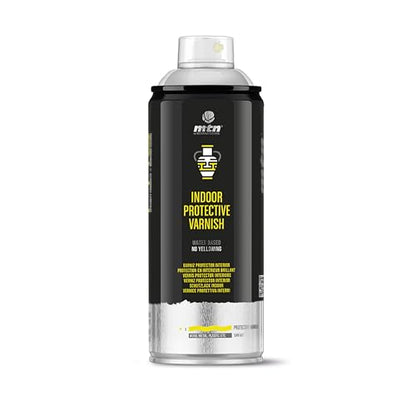 MTN PRO Indoor Protective Matte Spray – Clear Matte Finish with UV Protection, 400ml
