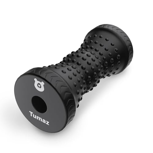 Tumaz Foot Roller for Deep Tissue Massage & Reflexology - color: Black