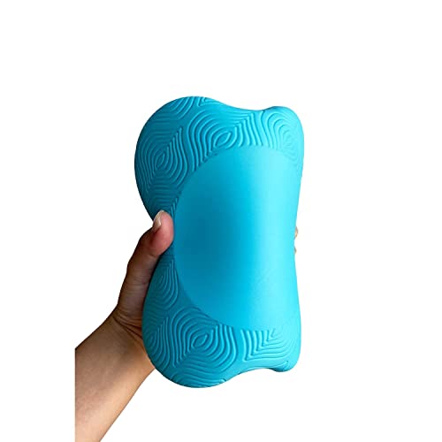 Yoga Knee Pad Cushion Extra Thick for Knees Elbows Wrist Hands Head Foam Yoga Pilates Work Out Kneeling pad - color: lake blue