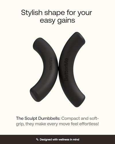 BetterMe Pilates Essential Kit with Yoga Mat and Sculpt Dumbbells - Pilates Ring, Resistance Bands, Pilates Ball, Grip Socks, Exercise Mat with Strap and 2.2 lb Hand Weights