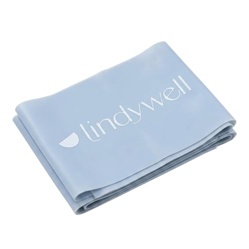 Lindywell 여성 및 남성용 원단 및 운동 밴드 - 글루트 활성화, 근력 훈련, 물리 치료 등 운동을 위한 저항 밴드 - 내구성, 미끄럼 방지 및 가정 또는 체육관에서 사용하기에 적합 - style: 운동 밴드 - 블루