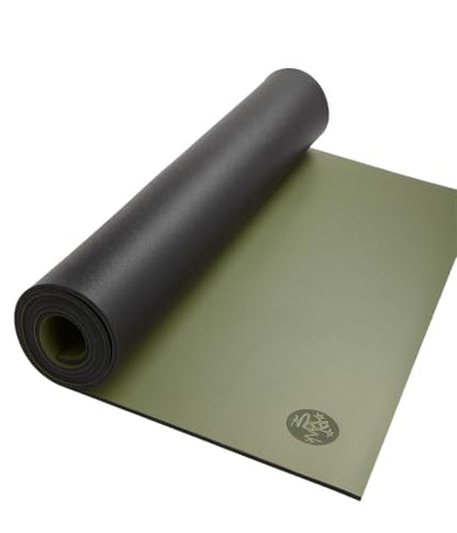 Manduka GRP Adapt 요가 매트 180cm(71인치) - 5mm | 최고의 그립 | 모든 스타일의 요가에 적합한 땀 준비 | 180.3 x 61 x 0.2cm(71 x 61 x - color: 그린 라 라나