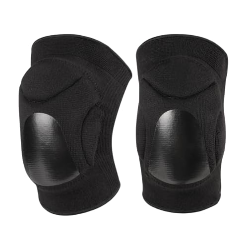 Topeter Protective Knee Pads for Volleyball, Dance, Work, Thick Sponge Anti-Slip Collision Avoidance Knee Sleeve for Adults and Kids 1 Pair L - size: Large