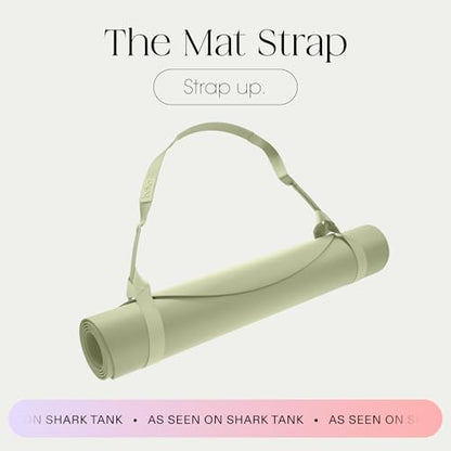 Bala Yoga Mat Straps for Carrying, Lightweight Yoga Mat Sling Holder - color: Sage