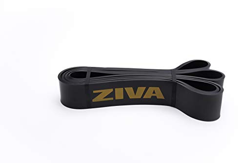 Ziva PRO Portable Resistance Band - Pull Up Assistance Exercise Bands for Home Fitness, Stretching, Strength Training, Physical Therapy – Extra Heavy Resistance, 41" L, 44-66 lbs. Tension - size: Extra Heavy