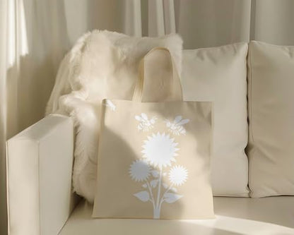 18Pcs Flower Stencils for Painting - Reusable Wildflower Stencils with Birds, Butterflies & Wildflowers - DIY Craft Templates for Walls, Wood, Canvas - style: Flowers