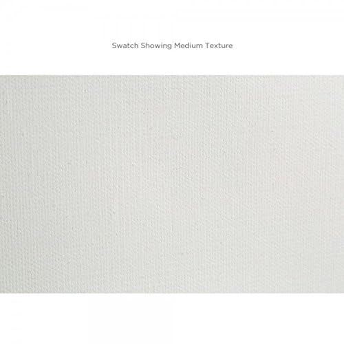 Creative Mark The Edge Deluxe Cotton 1-1/2" Deep Stretched Canvas for Painting, 10x10 Pack of 3, 14oz. Primed Weight, Universal Archival Priming, Medium Tooth, Hand-Stretched Canvas for Painters - size: 10x10"