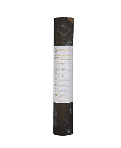 Shakti Warrior Pro Hemp Mat, Non Slip, 72 x 24 Inch, 3mm Thick - color: Sahasrara