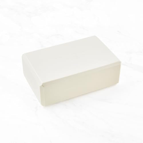MYGA Yoga Block,Lightweight EVA Foam Yoga Brick,High Density Non-Slip Block for Yoga Poses, Pilates, Balance and Flexibility - color: Cream, size: One Size
