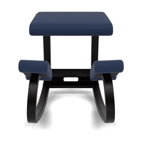 Variable, original knee chair, design from Peter Opsvik - black/blue - color: Black/Blue
