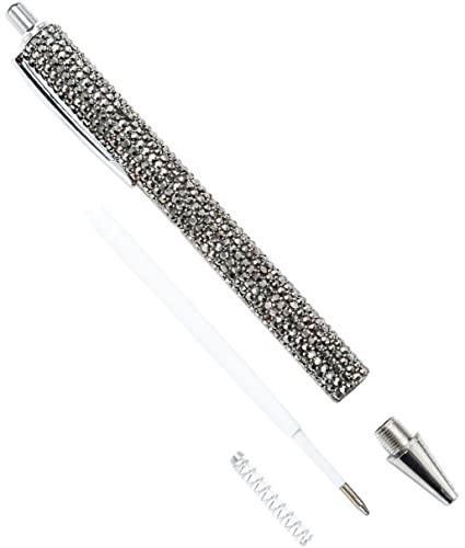 Gullor Click Ballpoint Pens, Diamond-encrusted Ball Pens, Black Ink Medium Point 1mm, for Office Supplies Gift Wedding Birthday - color: Color Set 3, style: 5 Pieces
