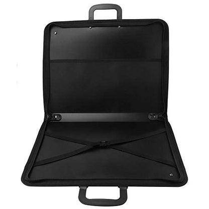 Drawing Board Bag, Art Portfolio Case, 18.9 X 14.5 Inch PVC A3 Art Portfolio Tote, Painting Plate Bag Drawing Sketch Board Storage Bag for Students Designers