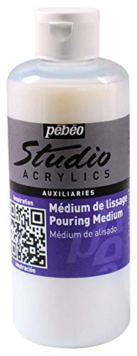 PEBEO POURING MEDIUM 500ML - color: White, size: 16.9 Fl Oz (Pack of 1)