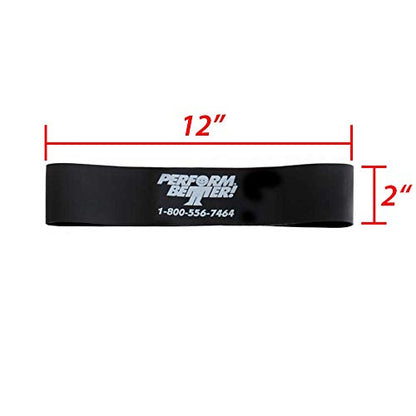 Perform Better Mini Band Resistance Loop - Exercise Bands - color: f) Set of 4 - 12x2