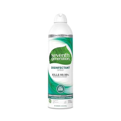 Seventh Generation Disinfecting Spray Cleaner Eucalyptus and Thyme Disinfectant 13.9 oz, Pack of 8 - size: 13.9 Ounce (Pack of 8)