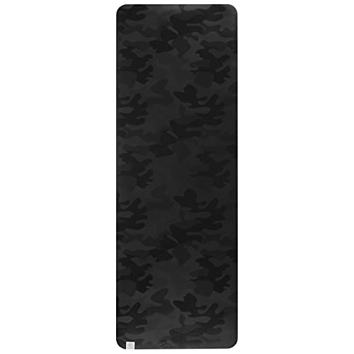 Gaiam Dry-Grip Yoga Mat, Non-Slip, Hot Yoga - color: Camo (Standard)