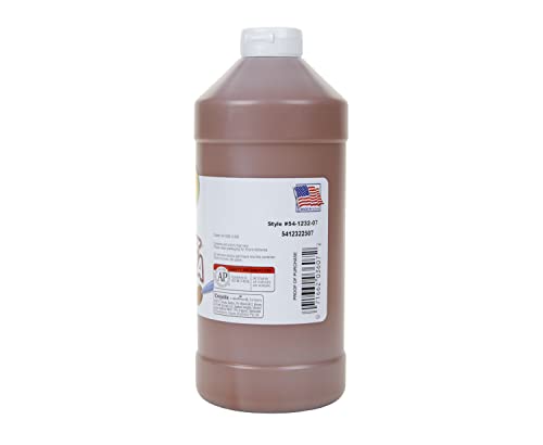 Crayola Tempera Paint, Brown Kids Paint, 32oz, Quart (54-1232-007) - color: Brown