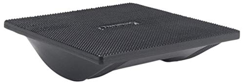 THERABAND Rocker Board, Wobble Balance Board, Core Strength Trainer, Black - style: Rocker Board