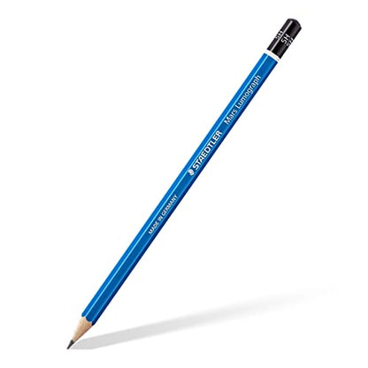 STAEDTLER Mars Lumograph 5H Graphite Art Drawing Pencil, 6 Pencils - style: 5H