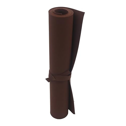 OISAKLD Brown EVA Foam 2mm-10mm 13.7"×39" Craft Foam Sheet 74 kg/m³ EVA Foam Cosplay for Craft Model Cosplay 2mm - color: Brown, size: 2mm -Thickness