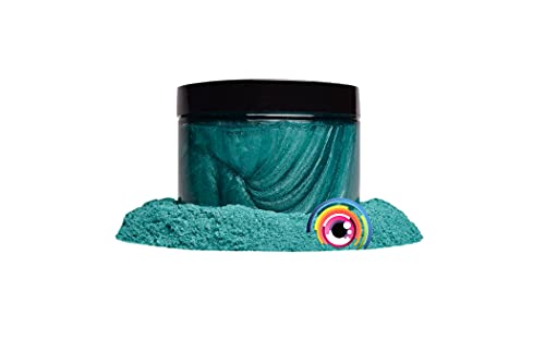 Eye Candy Pigments Premium Green Mica Powder - Peace Lilly (50gr) - for Epoxy, Resin, Soap, Paint, Woodworking, Acrylic Pouring, Bath Bombs, Fishing Lures - DIY Arts and Crafts Additive - color: Peace LIlly