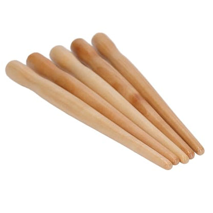 Dip Pen Nib Holder, Sturdy Straight Writing Drawing Holder for Calligraphy Art Sandalwood Wood Color 150mm 5 Piece Set