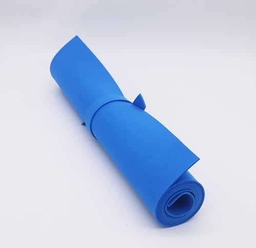 OISAKLD Blue EVA Foam 2mm-10mm 13.7"×39" Craft Foam Sheet 74 kg/m³ Foam Cosplay for Craft Model Cosplay 2mm - color: Blue, size: 2mm -Thickness