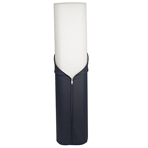 Master Massage 6"x26" 3/4 Round Massage Bolster - Royal Blue - color: Royal Blue, size: 6"x26" 3/4 Bolster