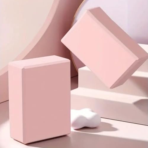 Non-Slip High-Density Yoga Foam Block Balance and Support for Yoga Pilates and Meditation ORANGE