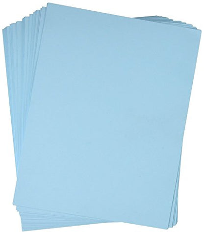 Blue 67lb Vellum Bristol Cardstock, Lightweight Cover Card Stock Paper - Great for Arts and Crafts, Wedding Invitations, Documents and Brochures | 8.5 x 11 (Letter Size) | 250 Sheets per Pack - color: Blue, size: 8.5 x 11