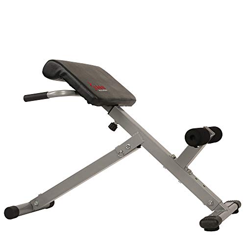 Sunny Health & Fitness Multi-Function Roman Chair - color: Sliver