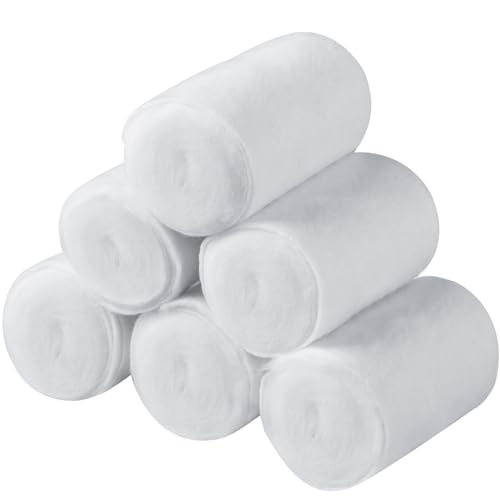 Nuanchu 6 Rolls Cast Padding for Soft Plaster Cloth Bandage, 2 Inch X 8.8 Ft - size: 2 Inch x 8.8 ft