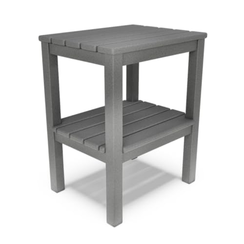 BY THE YARD Accent Table (Gray) - color: Grey
