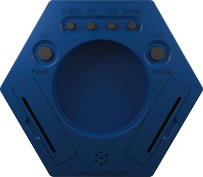 Hexagon Rotating Productivity Clock, Pomodoro Timer with 5, 10, 15, 20, 30 Minute Presets, Timer for People with ADHD (Blue) - color: Blue - 5, 10, 15, 20, 30 Min