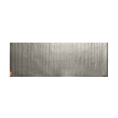 Hugger Mugger Tapas Travel Yoga Mat - Super Portable and Durable, Textured Sticky Surface, May be Folded or Rolled, Packable, Economical - color: Graphite