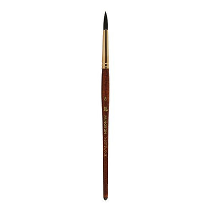 Princeton Artist Brush, Neptune Series 4750, Synthetic Squirrel Watercolor Paint Brush, Round, Size 8 - size: Size 8